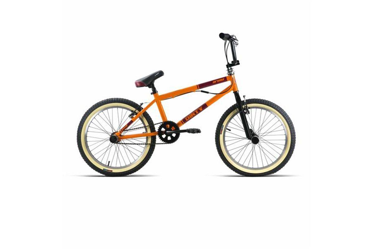 BMX 20" ACERO "DIRTY ARENA" FREESTYLE NARANJA