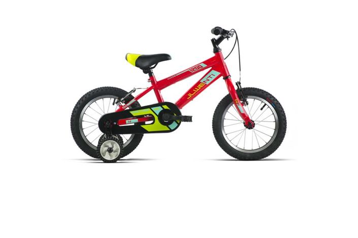 BICI 14" NIÑO ROJO/NEGRO "MOD 1200" 2023