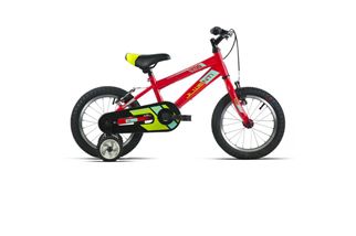 BICI 14" NIÑO ROJO/NEGRO "MOD 1200" 2023