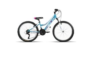 BICI 26" MTB MUJER ACERO "MICROSIFT" C/SUSP CELESTE 21VEL
