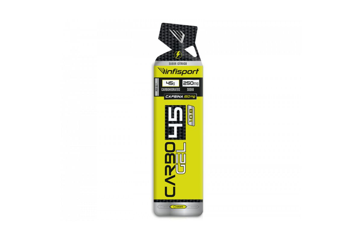 CARBO GEL 45 CITRICO 1:0.8 150MG CAFEINA