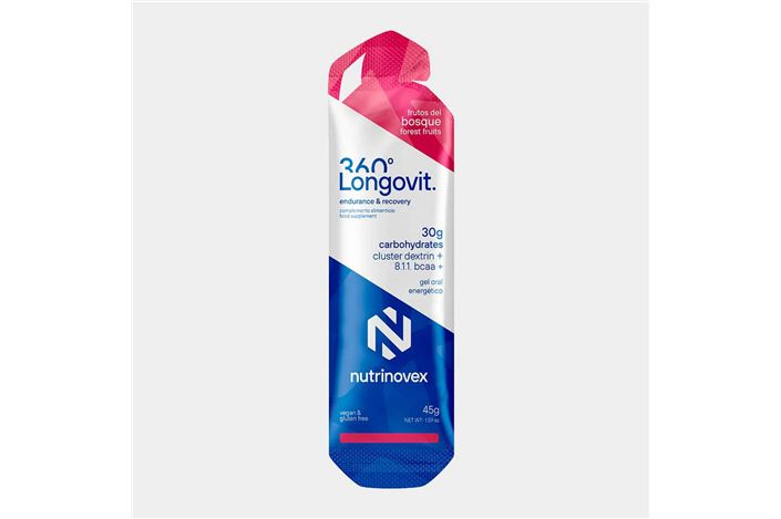 GEL LONGOVIT 360º 45GR 24UND SABOR FRESA