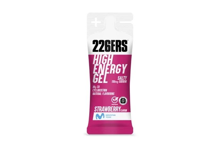 HIGH ENERGY GEL 45G SALTY STRAWBERRY