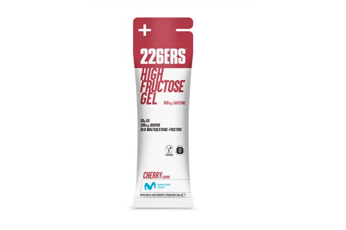 HIGH FRUCTOSE GEL 80G CAFFEINE 160MG CHERRY