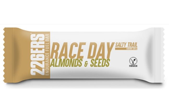 RACE DAY BAR SALTY TRAIL 40G ALMONDS & SEEDS
