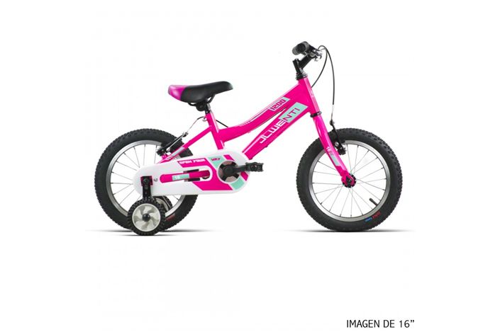 BICI 18" NIÑA ROSA/BLANCO "1200" 2023