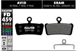 PASTILLAS FRENO GALFER DISCO STANDARD BRAKE PADS SRAM GUIDE