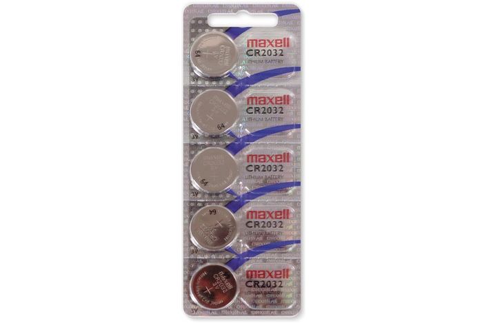 BLISTER DE 5 PILAS MAXELL CR2032
