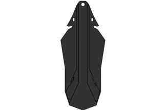 GUARDABARROS TRASERO MTB "XC-PRO", NEGRO