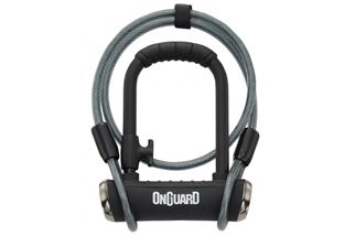 ANTIRROBO U ONGUARD CON CADENA Y SOPORTE