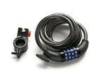 CANDADO CABLE ESPIRAL COMBINACION 10 MM - 180 CM