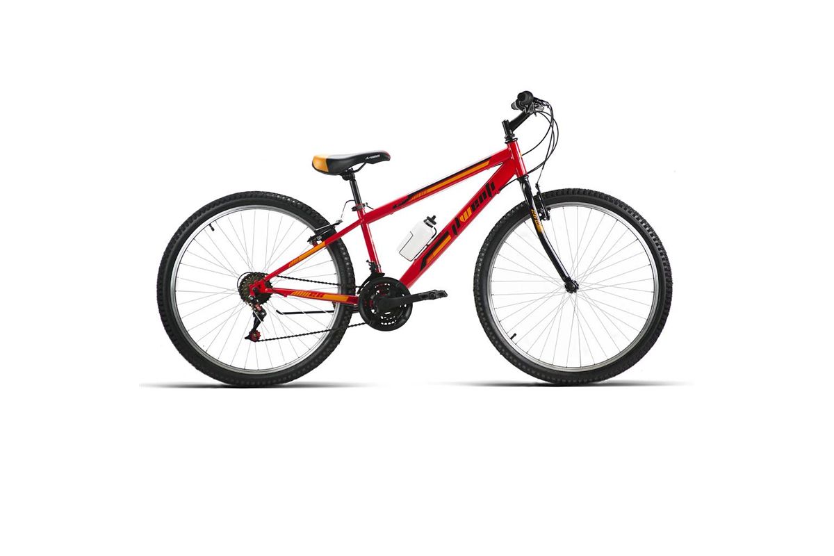 BICI 26" MTB HOMBRE ACERO ECO "B300" ROJO/NARAN. 2022 T-18