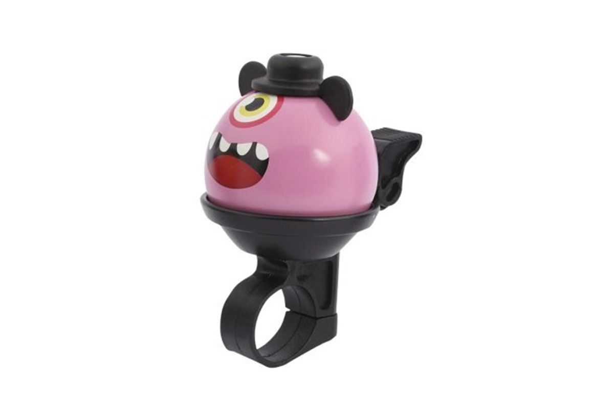 TIMBRE NIÑO MONSTRUO 45 MM. ROSA