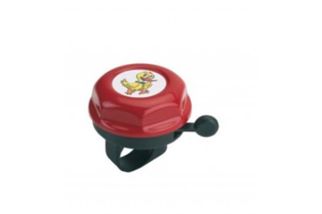 TIMBRE NIÑO ACERO 53 MM, ROJO