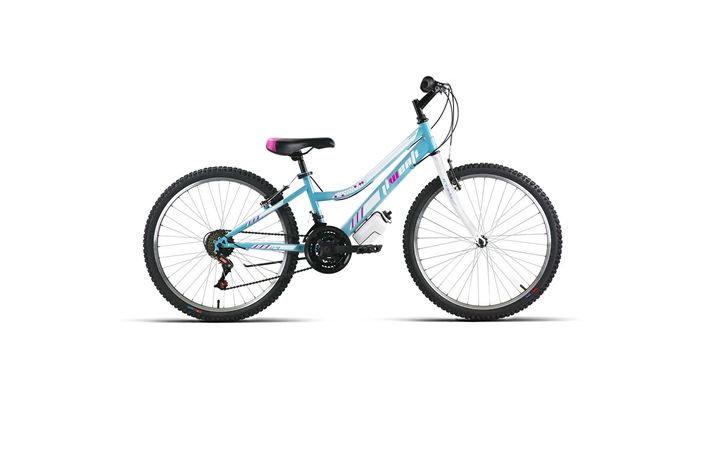 BICI 24" MTB NIÑA ACERO ECO "G300" CELESTE