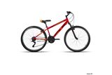 BICI 24" ACERO C/SUSP ROJO 1X7 SHIMANO