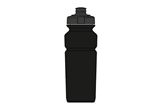 BIDON ATLAS 500 CC. NEGRO TRANSPARENTE
